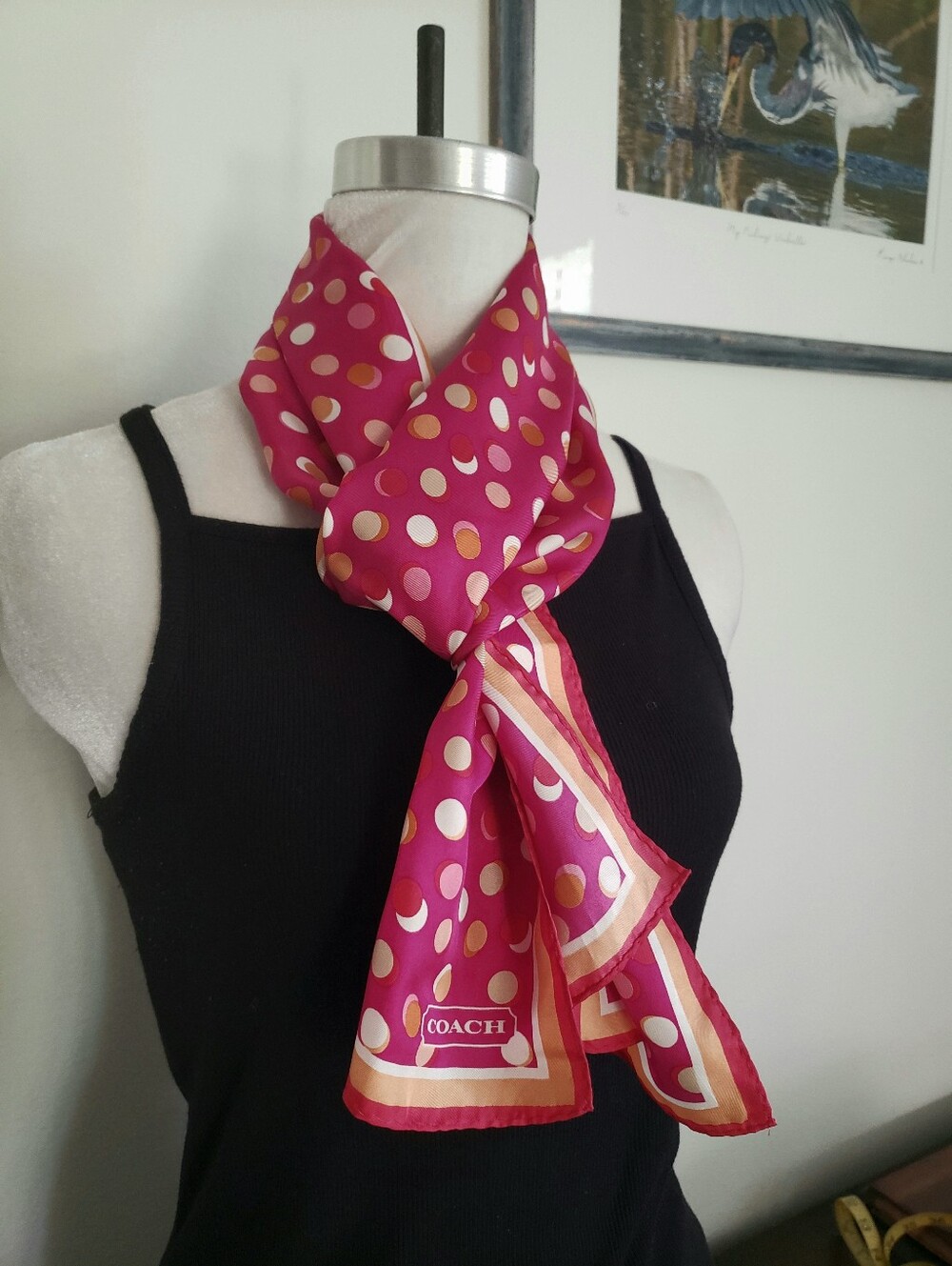 Coach Signature Scarf